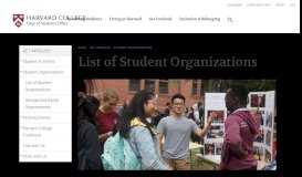 
							         Student Organization List | Dean of Students Office								  
							    