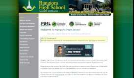 
							         Student & Parent Portal - Rangiora High School								  
							    