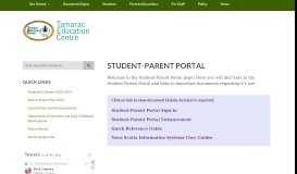 
							         Student-Parent Portal | Tamarac Education Centre								  
							    
