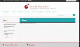 
							         Student & Parent/Guardian Log-in Information | Roseville Area Schools								  
							    