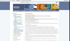 
							         Student Passport | Information Technology ... - Peralta Colleges								  
							    