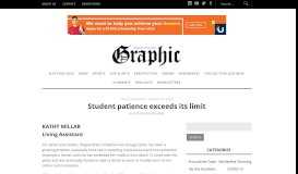 
							         Student patience exceeds its limit ‹ Pepperdine Graphic								  
							    