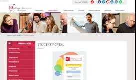 
							         Student Portal - Alliance Française de Manchester - Learn French ...								  
							    