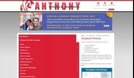 
							         Student Portal - Anthony Middle School								  
							    