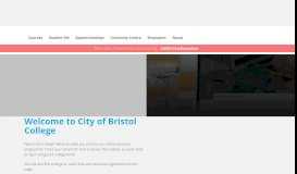 
							         Student Portal - Bristol - City of Bristol College								  
							    