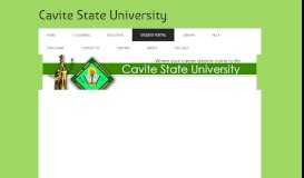 
							         Student Portal - Cavite State University								  
							    