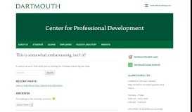 
							         Student Portal – Center for Professional Development								  
							    