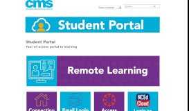 
							         Student Portal - Charlotte-Mecklenburg Schools								  
							    