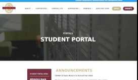 
							         Student Portal - Chinquapin Preparatory School								  
							    