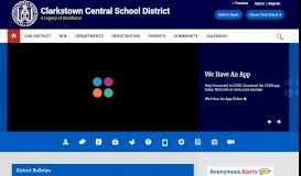 
							         Student Portal - Clarkstown Central School District								  
							    