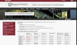 
							         Student Portal | Computing Resources - Western University of Health ...								  
							    