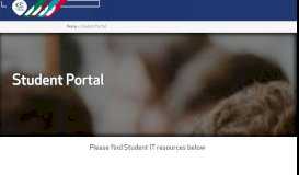 
							         Student Portal - Cornwall College								  
							    