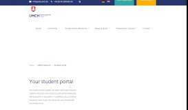 
							         Student Portal - edu.umch.de								  
							    