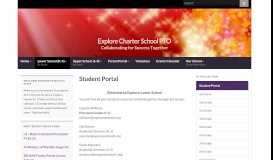 
							         Student Portal » Explore Charter School PTO								  
							    