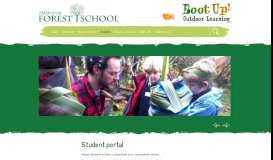 
							         Student portal - Falmouth Forest School								  
							    