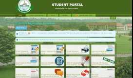 
							         Student portal - Federal University of Agriculture, Abeokuta								  
							    