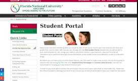 
							         Student Portal | Florida National University								  
							    