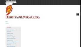 
							         Student Portal - Herbert Slater Middle School - School Loop								  
							    