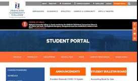 
							         Student Portal - Highland Community College								  
							    