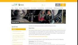 
							         Student portal - ICM								  
							    