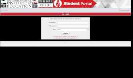 
							         Student Portal - IIS Windows Server								  
							    