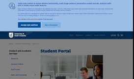 
							         Student Portal - Intranet - UniSA								  
							    