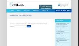 
							         Student portal | JCU Health | Doctor (GP) | Douglas, Townsville ...								  
							    