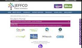 
							         Student Portal - Jeffco Public Schools								  
							    