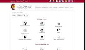 
							         Student Portal - La Cañada High School								  
							    