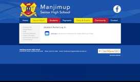 
							         Student Portal Log In - Manjimup Senior High School - About us								  
							    