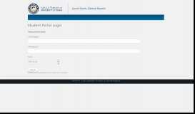 
							         Student Portal Login - University of Dubai								  
							    