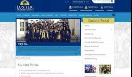 
							         Student Portal – Lusher Charter School								  
							    