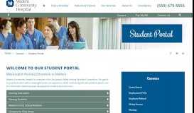 
							         Student Portal | Madera Community Hospital								  
							    