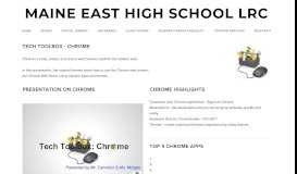 
							         student portal - maine east high school library resource center								  
							    