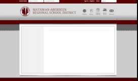 
							         Student Portal - Matawan-Aberdeen Regional School District								  
							    