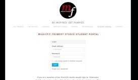 
							         Student Portal — MusicFit Academy - Trumpet Lessons Online								  
							    