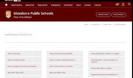 
							         Student Portal / myGPSDstudenttech - Glassboro Public Schools								  
							    