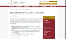 
							         Student Portal - Net Classroom - Christ The King Jesuit College ...								  
							    