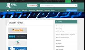 
							         Student Portal - NPTC Group of Colleges								  
							    