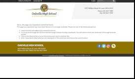 
							         Student Portal - Oakville High School								  
							    
