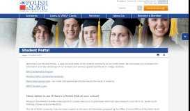 
							         Student Portal | PSFCU								  
							    