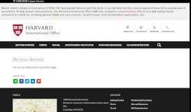 
							         Student Portal Registration | Harvard International Office								  
							    