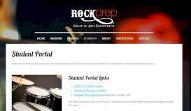 
							         Student Portal - RockPrep Enrichment								  
							    