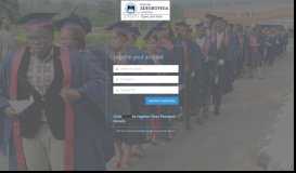 
							         Student Portal - Samuel Adegboyega University								  
							    