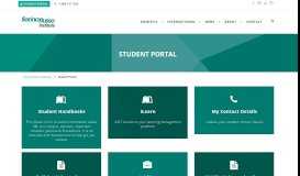 
							         Student Portal - Sarina Russo Institute								  
							    