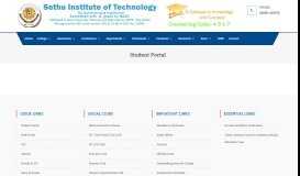 
							         Student Portal – Sethu Institute of Technology								  
							    