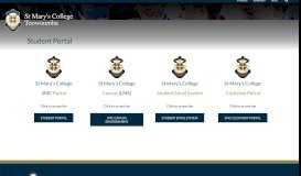 
							         Student Portal | St Mary's College Toowoomba								  
							    