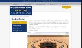 
							         Student Portal – Students – Western New York Maritime Charter								  
							    