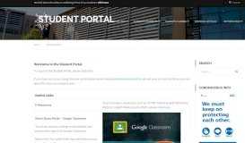 
							         Student Portal - The Blackpool Sixth Form College								  
							    