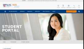 
							         Student Portal - The NUS MBA								  
							    